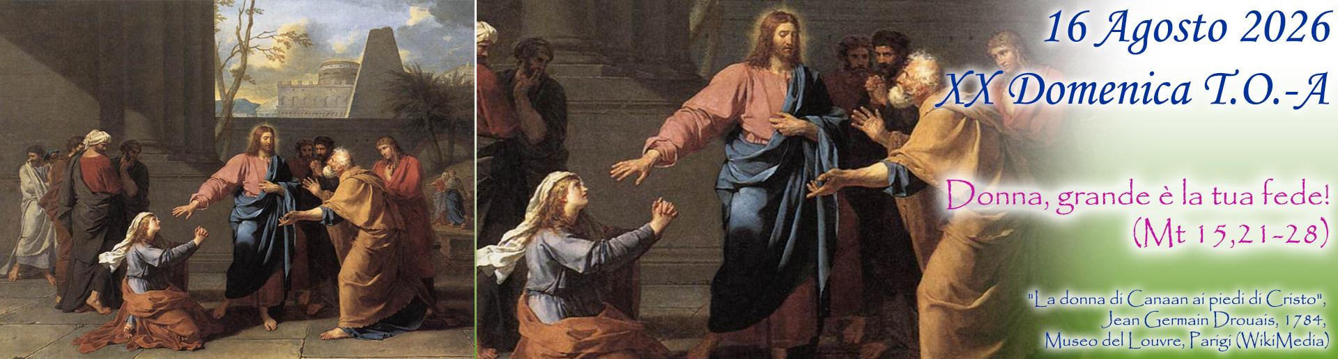 Donna, grande è la tua fede